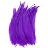 M METERXITY 20-Pack Piume Naturali di Coda di Gallo, 10-12 Pollici / 25-30cm di Lunghezza Piume di Coda di Gallo per Creazioni/Matrimoni/Acchiappasogni/Decorazioni Fai da Te [Viola Scuro]