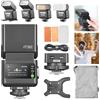 Godox iT32 Flash per fotocamera + base magnetica X5-F compatibile con fotocamere Fuji, TTL HSS + lampada LED, X5 serve hotshoe + trigger in una base, (controllo wireless altri flash Godox X System)