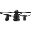 OPTONICA Catena luminosa esterna 15 portalampade e27 15 metri ip65