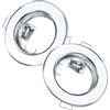 Optonica 5072 anello incasso rotondo non regolabile gu5.3 confezione 2pz