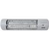 Zephir hzq1200w stufa al quarzo da parete 1200 w ip24 con tirante