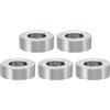 PATIKIL Distanziali Acciaio Inossidabile M5, 5Pz Distanziali Metallici Acciaio Inossidabile 5,2 Mm Id x 10 Mm Od x 4 Mm L, Inossidabile Vite Rotonda Viti 1/5 Pollice o M5