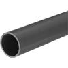 QUARKZMAN Tubo PVC 28mm ID 32mm OD 20cm/8 Lunghezza Grigio Chiaro Alta Resistenza Tubo Rigido Rotondo in PVC Tondo per Tubo Acqua, Lavori Manuali, Guaina per Cavi