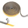 MIGUBIGU 1 Pezzo Guarnizione Stufa a Legna 2 mm x 15 mm x 2.5 m, Guarnizione Alta Temperatura, Camino Guarnizione Fibra, Guarnizione Forno per Stufa, Caminetti, Porta del Forno, Forni, Caldaie