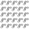 PATIKIL 16mm Fascetta Rigida Per Tubi, 25 Pz Fascette In Acciaio Inox 304 Staffa A U Con 2 Fori Per Fissaggio Tubi Cavi E Condotti, (5/8)