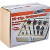 Mannesmann - M54515 - Set punte per frese, 15 pz., attacco 6 mm