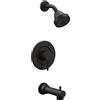Moen T2193BL Rubinetto Vasca/Doccia, Nero Opaco
