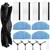 Fixbetter Kit di Accessori di Ricambio per Tikom G8000,G8000Pro,G8000 Max,per Laresar Evol 3,per Honiture G20,G20 Pro aspirapolvere,1 spazzola a rullo,4 filtri,4 cuscinetti per mocio,4 spazzole laterali