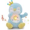 seOSTO Peluche Che Respira, Pinguino Peluche Con Luci E Musica, Pupazzo Che Tespira Scoperte Sensoriali, Regalo Neonato Accessori Utili