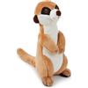 Zappi Co Suricato 20 cm Peluche Morbido Kuscheltier Realistico, Dettagliato & Vita, Divertimento per Gioco & Esposizione, Presentato su TikTok (20 cm di lunghezza)
