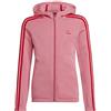adidas G 3s FL FZ HD Felpa con Cappuccio Ragazze