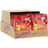 Lorenz Snack-World Rohscheiben, NicNac's The Double Crunch Peanuts, Arachidi Tostate con Guscio Piccante, Snack Proteico e Croccante, Ideale per Aperitivi, Formato Convenienza, 14 Confezioni da 90g