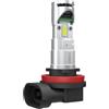 Sirius AIR LED H11 - Kit 2 Lampade Auto 12V 6500K, 2570 Lumens, Ventola Superiore Anti-Polvere, Raffreddamento Diretto Chip, Dimensioni Compatte, Attacco PGJ19-2, ECE R37
