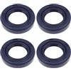 ECSiNG 4 guarnizioni per albero motore per ventilatore, 15 x 25 x 5 mm, 96390031585, compatibile con Stihl BR500, BR550, BR600