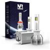 LishiLED Lampadina H1 LED 24V Camion Bianco 6500K CANBUS 110W 13200 Lm 350% Luminoso Fari LED H1 abbagliante e anabbagliante per Camion Auto, 2 pezzi
