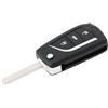 VGOL Guscio Chiave Auto A 3 Pulsanti Compatibile Con Toyota Auris Aygo Yaris Verso Corolla Blank