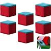 Zerabidpro 6 Pezzi Gessetti da Biliardo Professionali, Gesso per Stecche di Alta qualità, Migliora Precisione e Controllo, Ideale per Snooker e Pool, Confezione Durevole e Pratica