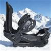 NEUWEABY Attacchi da snowboard per uomo e donna, attacchi ultraleggeri all-mountain e freestyle, facile inserimento senza cinturini e cricchetto per la punta per una risposta rapida, Nero M