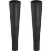 PATIKIL 2pz Baseball Battuta Tee Sostituzione Gomma Coppa Palla Resto Nero | per Baseball Softball Pratica Allenamento Colpire
