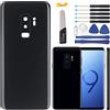 YHX-OU 6.2'' Copribatteria per Samsung Galaxy S9 Plus G965F Vetro Posteriore, Cover Posteriore di Ricambio per Galaxy S9 Plus + Strumento di Installazione (Nero)
