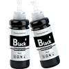 Yowell 664 T664 Nero Inchiostro 100ML per Epson T664 T6641 Cartucce d'inchiostro EcoTank ET-2500 ET-2550 ET-2600 ET-2650 ET-3600 ET-4500 ET-4550 ET-14000 0 ET-1 6500 L100 L110 L200 L210 L350 L455 L550