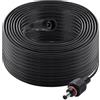 KUOQIY 15m 5.5x2.1 mm Filettatura M14 IP67 Impermeabile Cavo di Prolunga DC, 12V 24V DC Cavo Estensione Maschio a Femmina 22AWG, per Luci Solari da Giardino