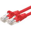 1aTTack.de 1aTTack - Cavo Patch di rete CAT5e UTP con 2 spinotti RJ45 rosso 7 m