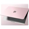 EooCoo Cover Compatibile con MacBook Air 13 M5 M4 M3 M2 2026 2025-2022 Custodia Rigido Ultrasottile per Mac Book Air 13,6 Pollici Case A3449 A3240 A3113 Riduzione delle Impronte Digitali -Rosa Opaco