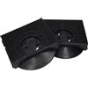 EVAYP Compatibile con 2x Filtri al Carbone Attivo Elica F00189/S tipo 303 Whirlpool CHF303 484000008581 AEG 9029793602 50271650009 Nyttig FIL 558 cappe aspiranti