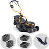 Stiga Combi 748e V - Tagliaerba a batteria - 2x 48V/5Ah - Taglio 46 cm