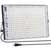 BOSITE Faretto LED da Esterno 300W, 30000LM Faro LED da Esterno, 6500K Luce Bianca, Impermeabile IP65 Faretti led esterno, Proiettore LED per Giardino, Patio, garage,parco