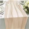 HiBeauty PRO Runner da Tavolo in Chiffon Champagne, 70 x 300 cm, 1 Pezzo, Runner da Tavolo in Tessuto per Decorazione da Tavolo, Decorazioni da Matrimonio, Decorazioni da Tavolo per Compleanni, Baby Shower