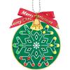 Treedix Kit di saldatura fai da te per la decorazione dell'albero di Natale, kit di saldatura a forma di fiocco di neve, luci lampeggianti a LED rosse, verdi e gialle, divertente kit elettronico per