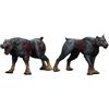 TOYVERSE JOYTOY 1/25 Action Toys, Dark Source Zombie Figure Police Dogs, Adatto per Halloween Articolated Miniature Model, 15 anni in più