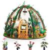 Foyucool DIY Miniature House, Kit Casa delle Bambole in Legno da Montare, Modellino Creativo per Adulti, Compleanni e Natale, Casa dei Fiori