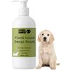 Noseprint Olio di Colza 100% Spremuto a Freddo per Cani e Gatti - Integratore Naturale Omega 3 e 6 | Pelle, Pelo e Articolazioni | Vegano, Senza Odore | 200 ml Flacone con Dosatore