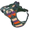 Rino & Joe, Pettorina Oxford Trail Regolabile, Doppio Gancio Anti-Tiro| Resistente, Traspirante | Taglia Media, Grande| Perfetta per Passeggiate, Escursioni | Design Ergonomico e Maniglia Sicurezza, L