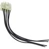 Qiilu Spina Cablaggio Fanale Posteriore 51277277 Sostituzione per Panda Seconda Generazione Mk3 169