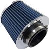 AERZETIX - C64463 - Filtro dell'aria sportivo Ø76 70 63.5 60mm universale - colore blu - per auto competizione tuning carrozzeria moto decorazione meccanica sistema di aspirazione dell'aria motore