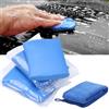 Huiguli Barra di Argilla per Auto, 3 Pcs 100g Car Clay Bar con Asciugamano, Fango Clay Bar Kit per Spolveratura Lucidatura Ceratura Lavaggio Togli Ruggine Autolavaggio Detailing Clean, Blu