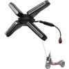 airwak Luce di Posizione Tipo X per Scooter Compatibile con Ninebot ZT3 PRO / ZT3 PROE Kickscooter Lampada Anteriore a Forma di X Faro Super Luminoso di Ricambio Accessori Originali