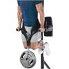 HemeraPhit Cintura di sostegno per sollevamenti con catena, body building, palestra, allenamento (singolo anello a D)