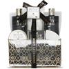 GLOSS ! Cofanetto da bagno BODY LUXURIOUS - Cofanetto di bellezza per donna - Cesto benessere - Cofanetto regalo per compleanno, Natale, insegnante, festa della mamma - COFFRET