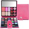 PhantomSky 32 Colori Palette Ombretti Cosmetico Tavolozza per Trucco Occhi con Correttore e Blush e Rossetti #1 - Perfetto per l'uso quotidiano e professionale