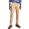 Tommy Hilfiger Pantaloni Uomo Bleecker Chino Slim Fit, Verde (Classic Khaki), 28W/36L