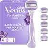 Gillette Venus Comfortglide Breeze Rasoio Donna, 6 Lamette di Ricambio