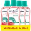 Parodontax Balsamo per la bocca alla menta fresca, per le gengive quotidiane, 4 x 300 ml