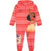 Disney Pigiama Intero Oceania, Pigiama Inter Moana, Principessa Tuta Intera Bambina, Arancia 5-6 Anni