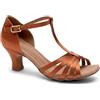 Capezio Sara - Scarpe Ballroom da 2, Cinnamon, 11 m