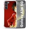 Cokitec Cover rinforzata per Samsung Galaxy A36 5G Manga One Piece Luffy